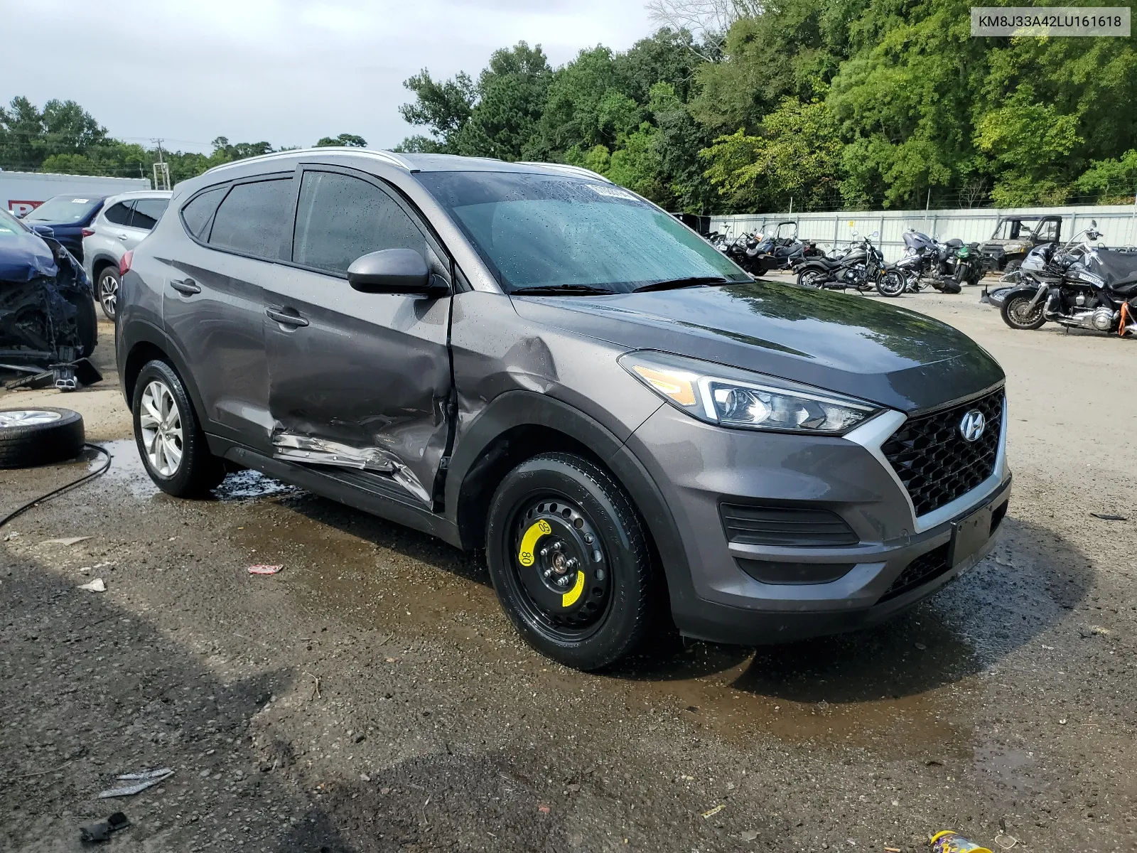 2020 Hyundai Tucson Limited VIN: KM8J33A42LU161618 Lot: 67088794