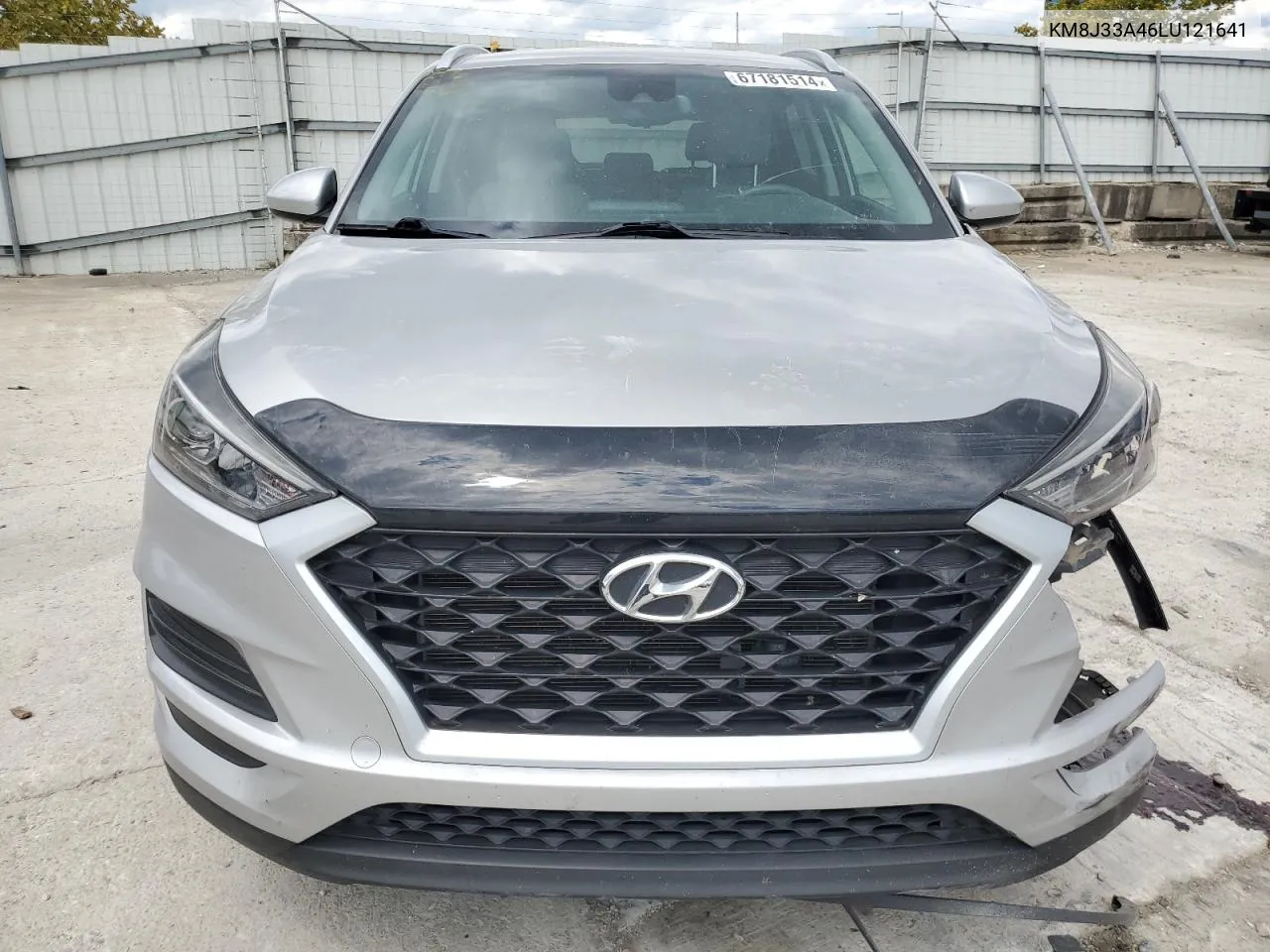 2020 Hyundai Tucson Limited VIN: KM8J33A46LU121641 Lot: 67181514