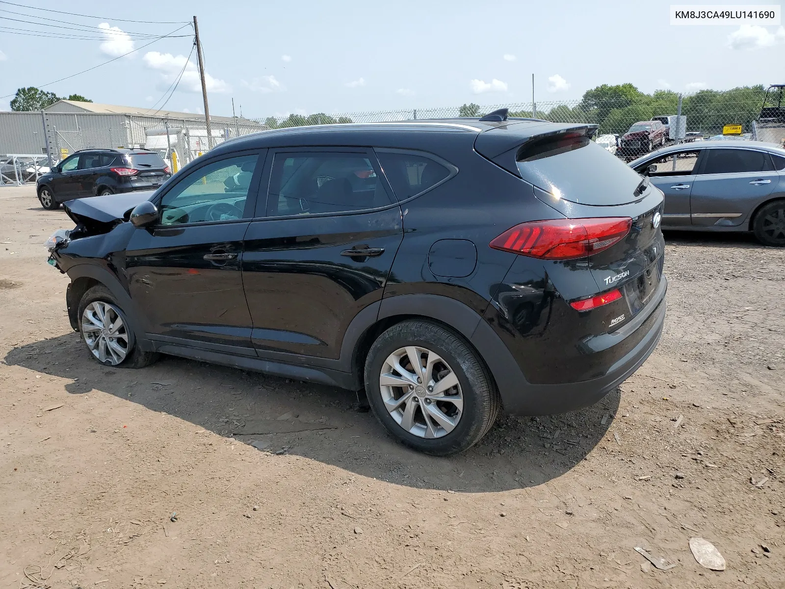 2020 Hyundai Tucson Limited VIN: KM8J3CA49LU141690 Lot: 67186164