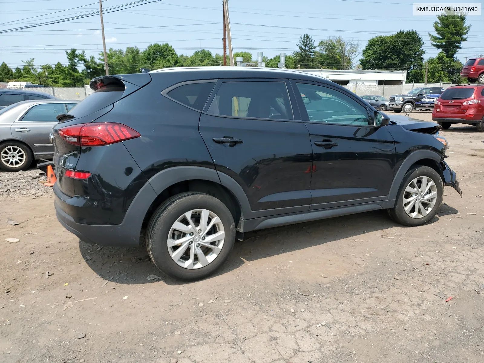 2020 Hyundai Tucson Limited VIN: KM8J3CA49LU141690 Lot: 67186164