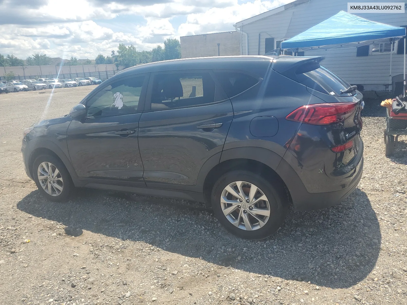 2020 Hyundai Tucson Limited VIN: KM8J33A43LU092762 Lot: 68149944