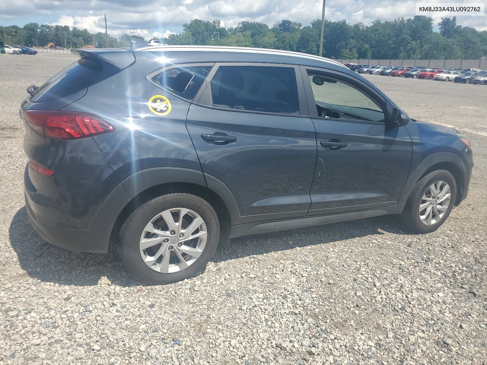 2020 Hyundai Tucson Limited VIN: KM8J33A43LU092762 Lot: 68149944