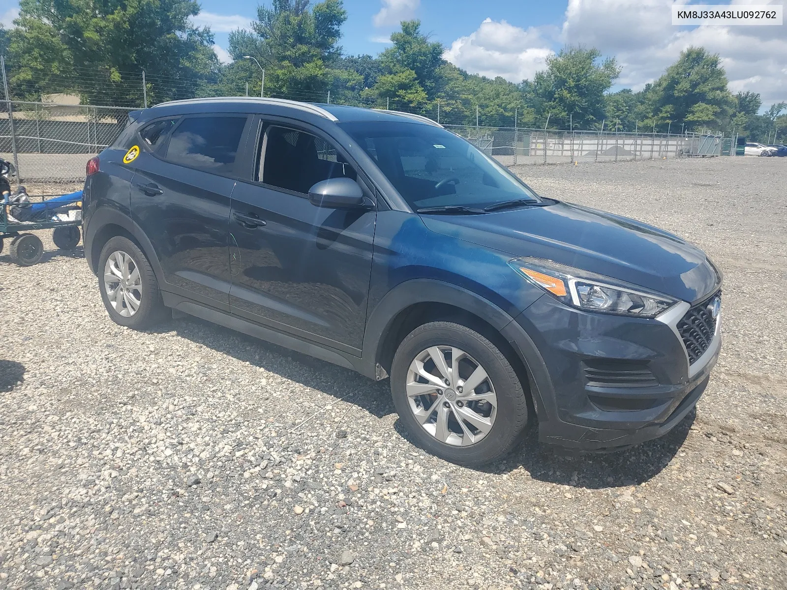 2020 Hyundai Tucson Limited VIN: KM8J33A43LU092762 Lot: 68149944