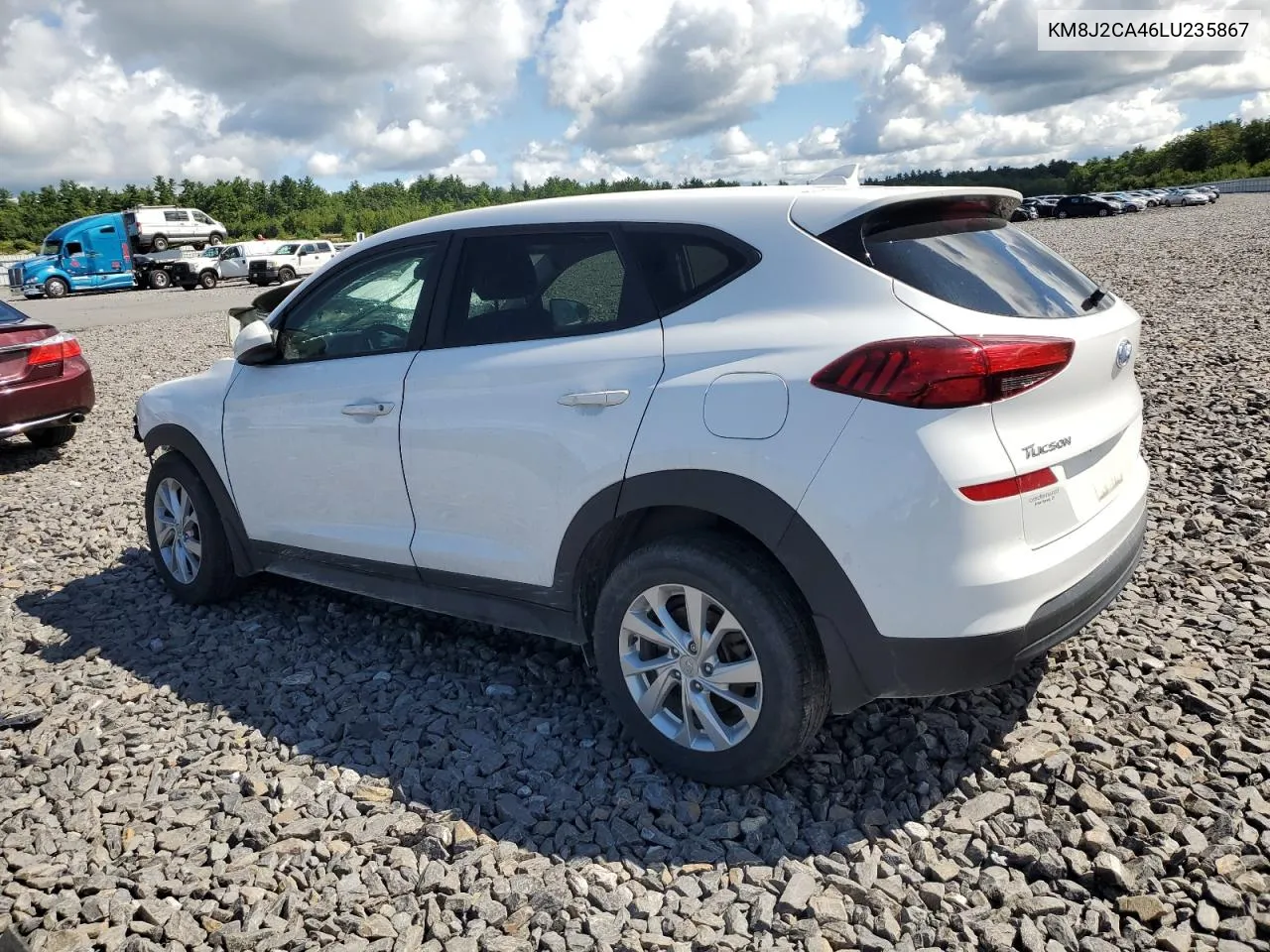 2020 Hyundai Tucson Se VIN: KM8J2CA46LU235867 Lot: 68205044