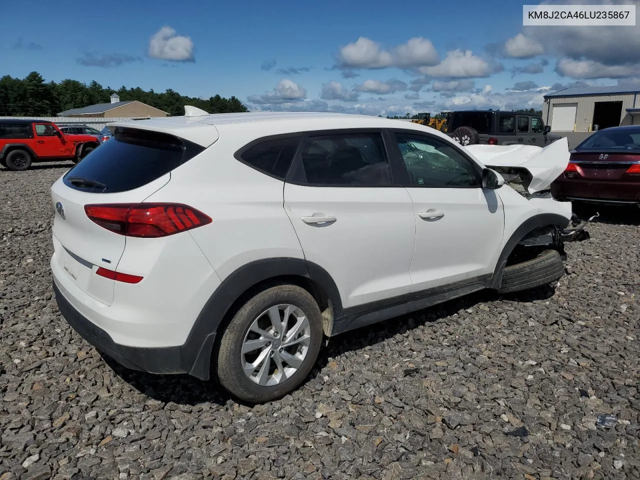 2020 Hyundai Tucson Se VIN: KM8J2CA46LU235867 Lot: 68205044