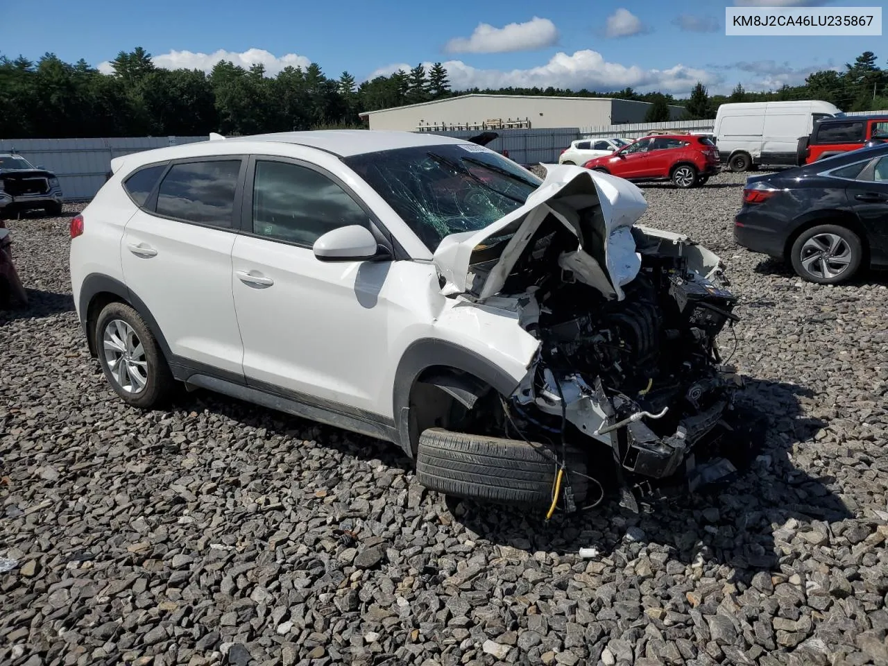 2020 Hyundai Tucson Se VIN: KM8J2CA46LU235867 Lot: 68205044