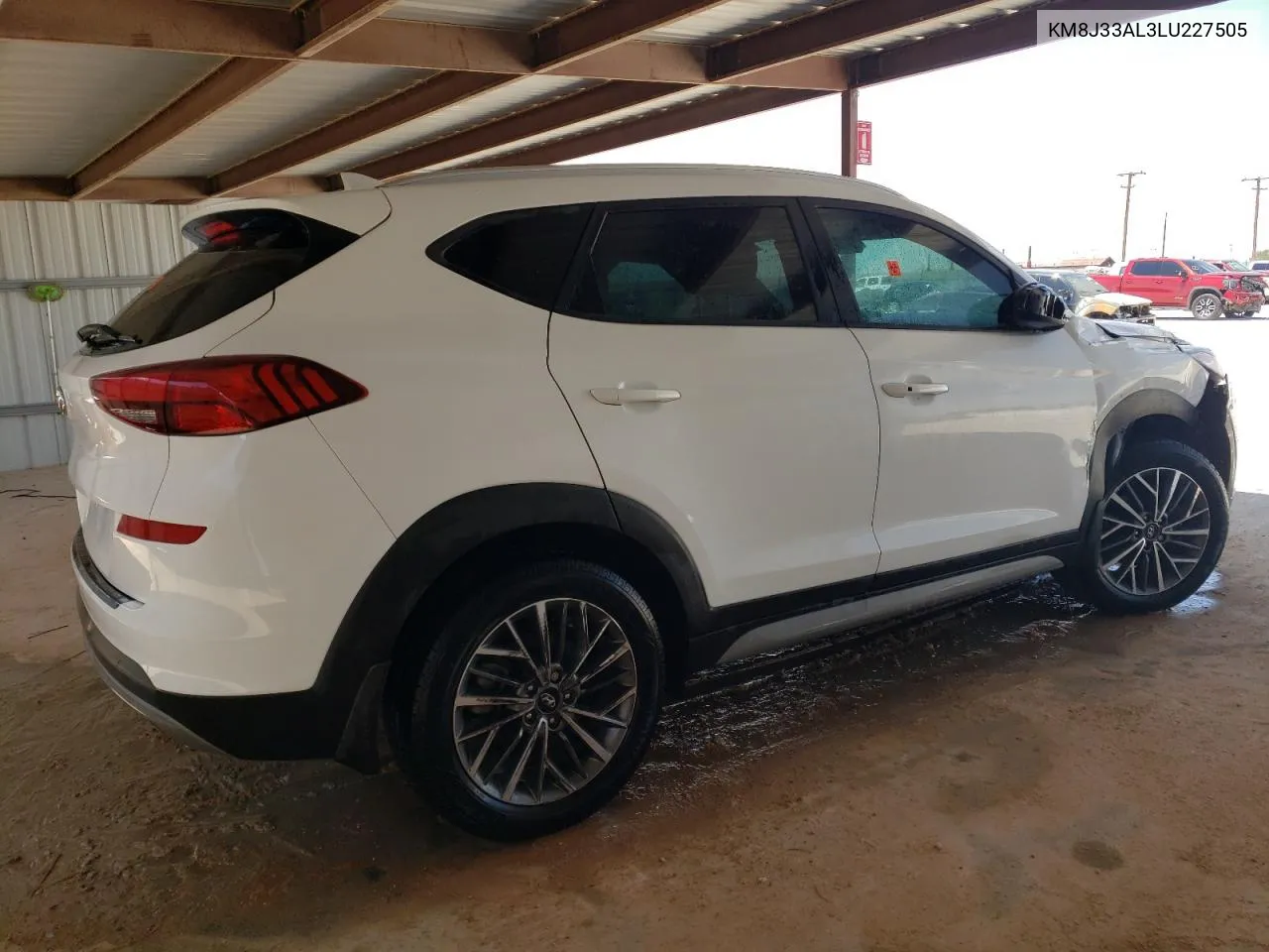 2020 Hyundai Tucson Sel VIN: KM8J33AL3LU227505 Lot: 40597207