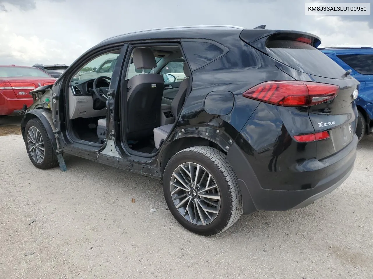 2020 Hyundai Tucson Limited VIN: KM8J33AL3LU100950 Lot: 69028674