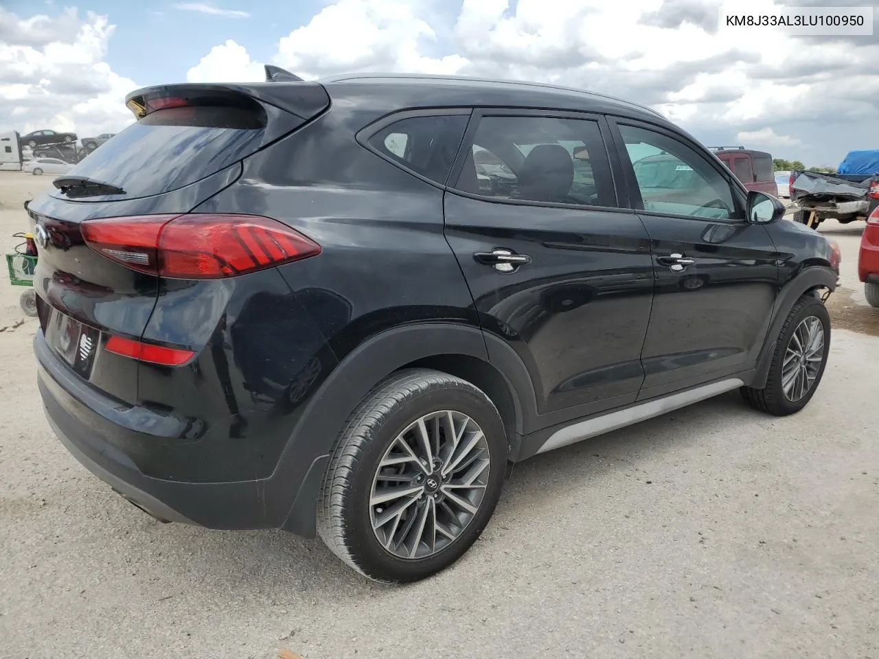 2020 Hyundai Tucson Limited VIN: KM8J33AL3LU100950 Lot: 69028674