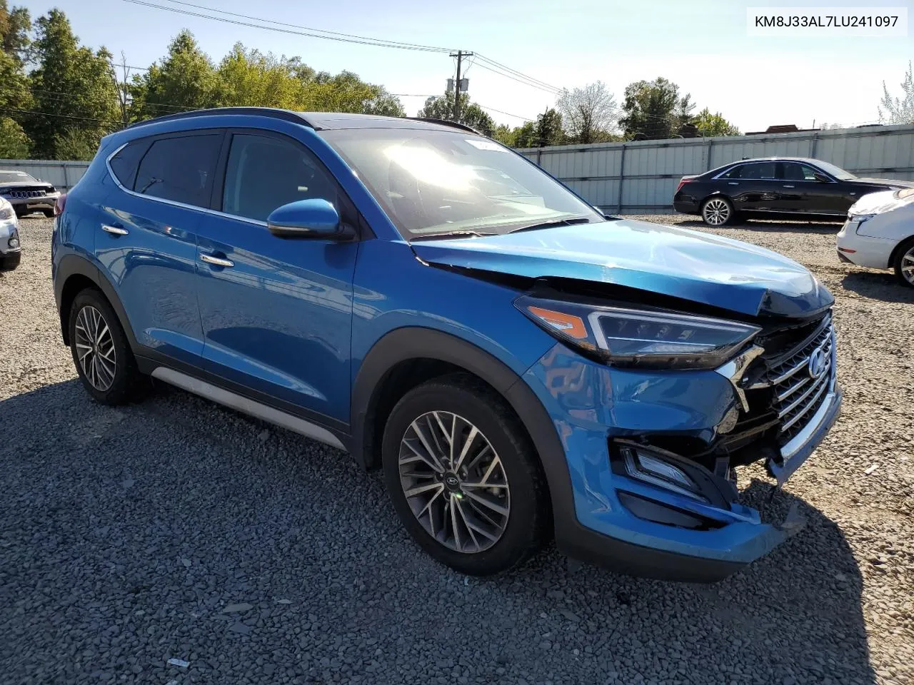 2020 Hyundai Tucson Limited VIN: KM8J33AL7LU241097 Lot: 70841264