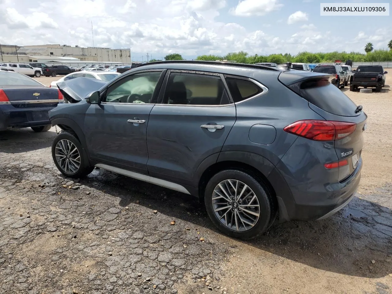 2020 Hyundai Tucson Limited VIN: KM8J33ALXLU109306 Lot: 71269804