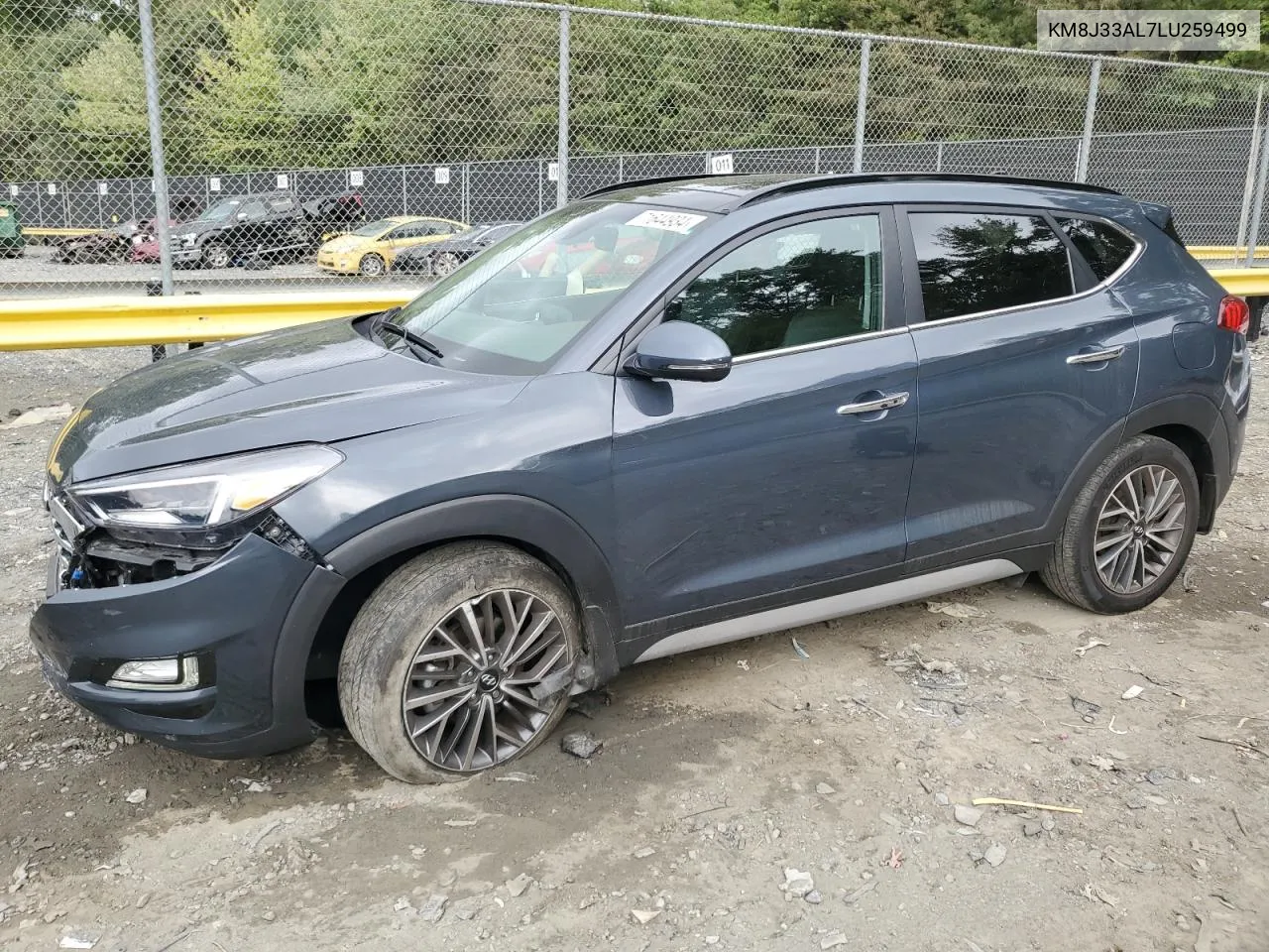 2020 Hyundai Tucson Limited VIN: KM8J33AL7LU259499 Lot: 71644934