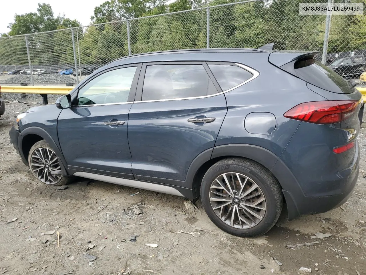 2020 Hyundai Tucson Limited VIN: KM8J33AL7LU259499 Lot: 71644934