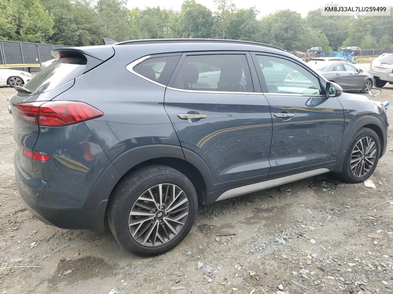 2020 Hyundai Tucson Limited VIN: KM8J33AL7LU259499 Lot: 71644934