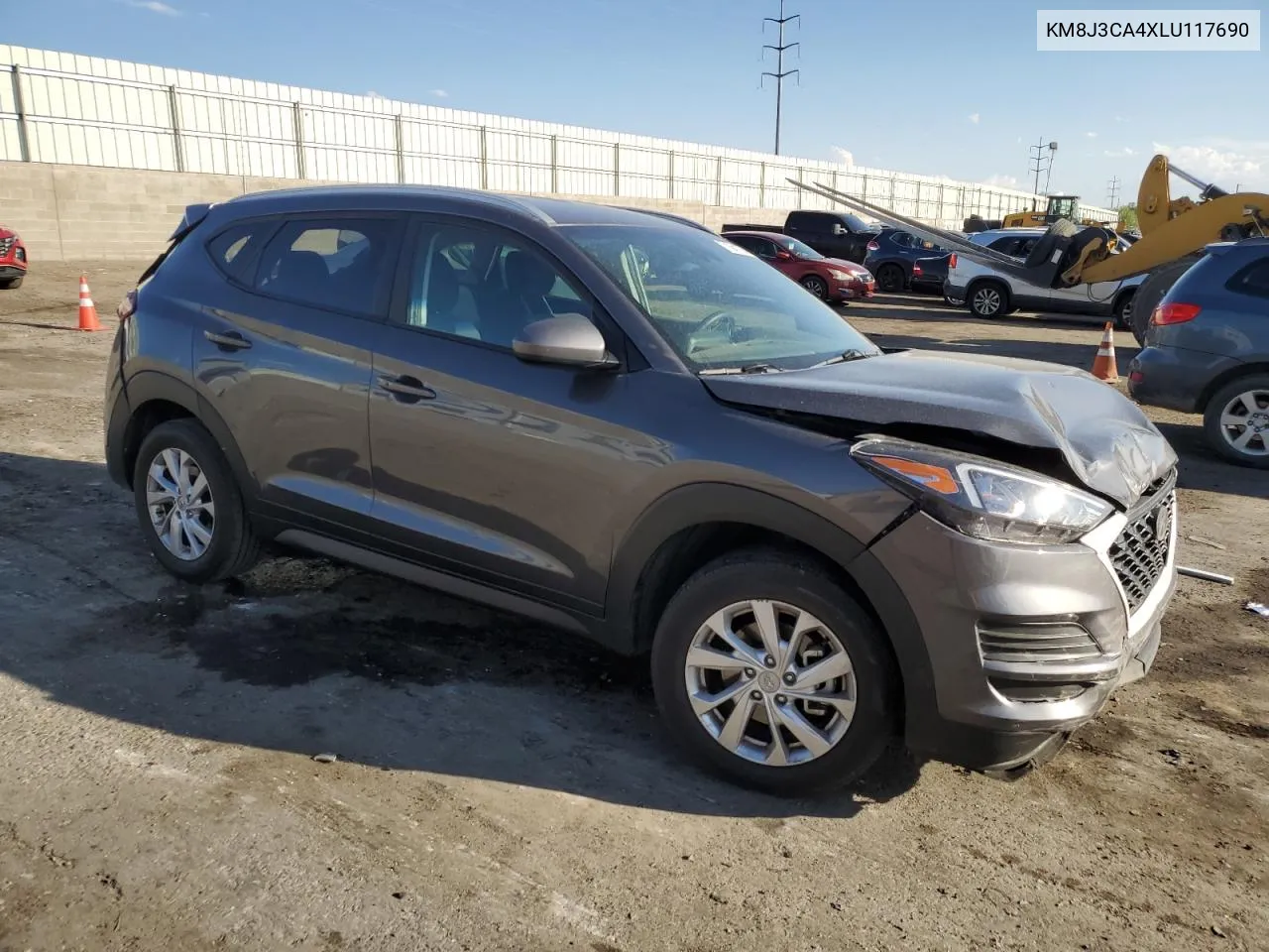 2020 Hyundai Tucson Limited VIN: KM8J3CA4XLU117690 Lot: 71661764