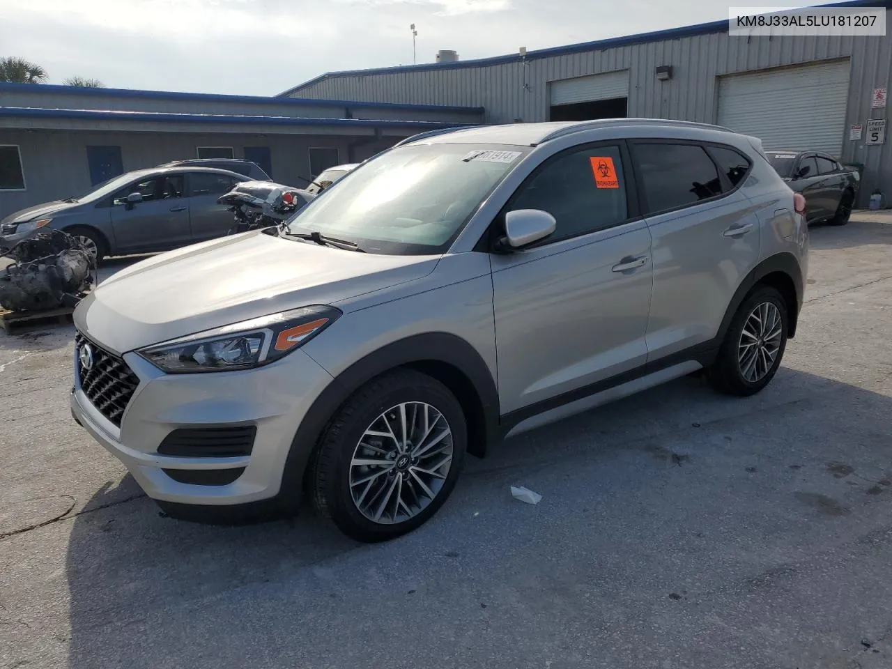 2020 Hyundai Tucson Limited VIN: KM8J33AL5LU181207 Lot: 71661914