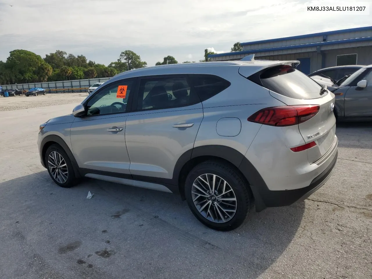 2020 Hyundai Tucson Limited VIN: KM8J33AL5LU181207 Lot: 71661914