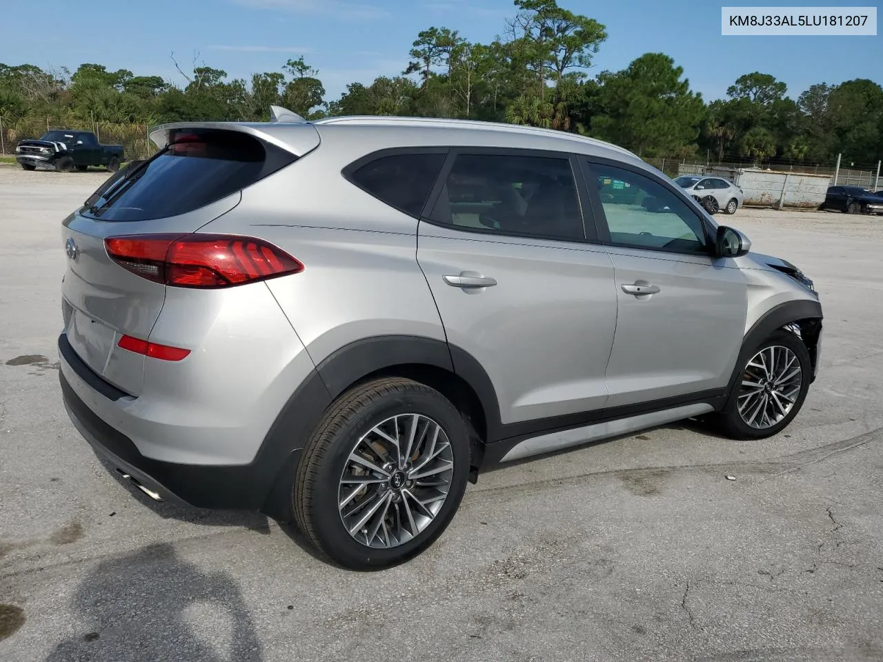 2020 Hyundai Tucson Limited VIN: KM8J33AL5LU181207 Lot: 71661914