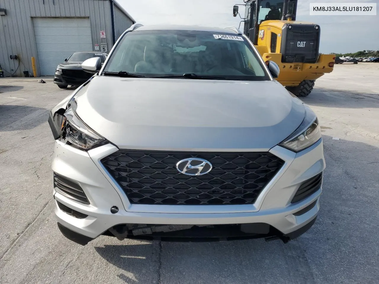 2020 Hyundai Tucson Limited VIN: KM8J33AL5LU181207 Lot: 71661914