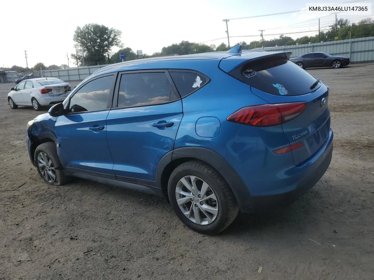 2020 Hyundai Tucson Limited VIN: KM8J33A46LU147365 Lot: 72399374