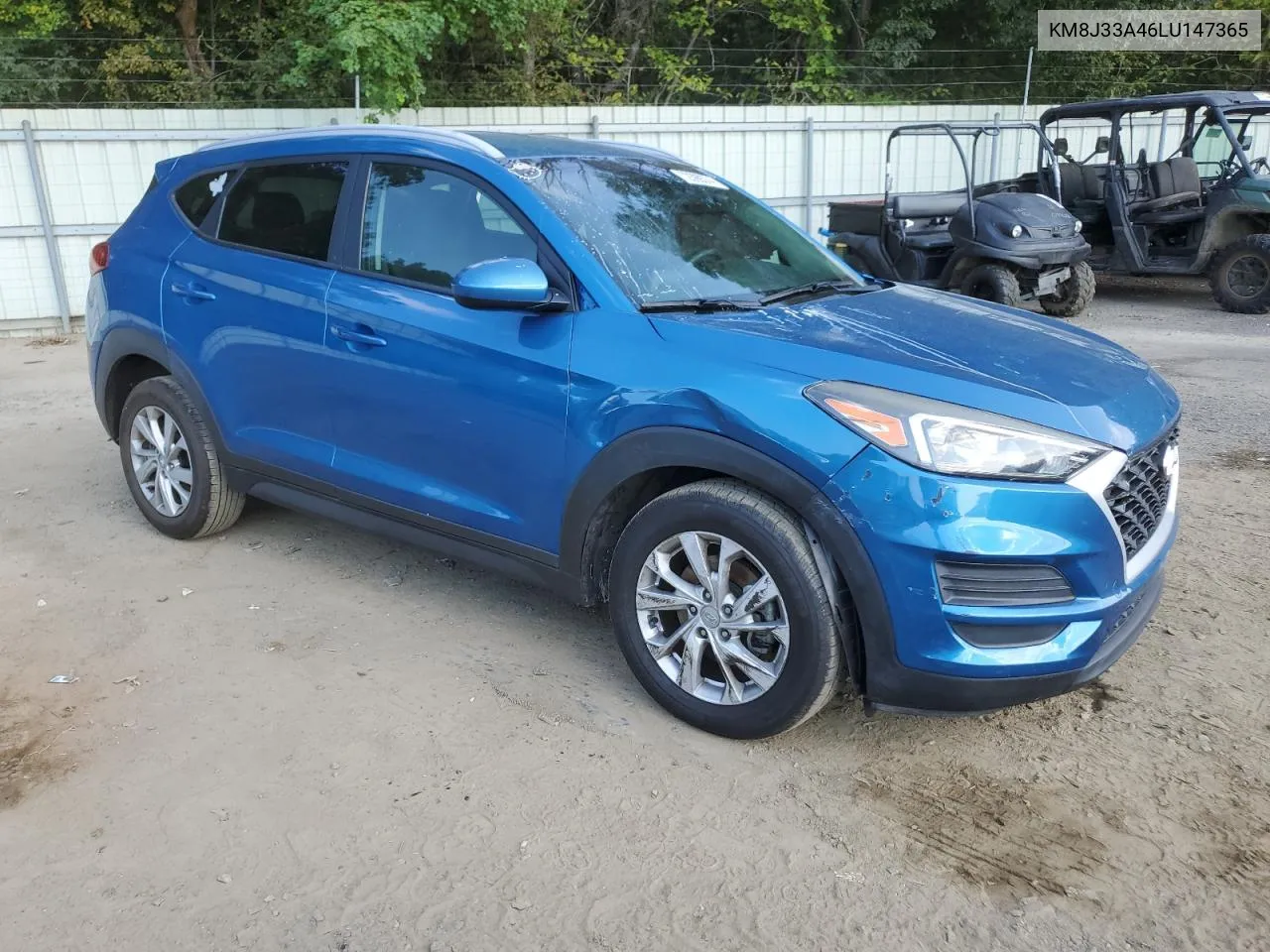 2020 Hyundai Tucson Limited VIN: KM8J33A46LU147365 Lot: 72399374