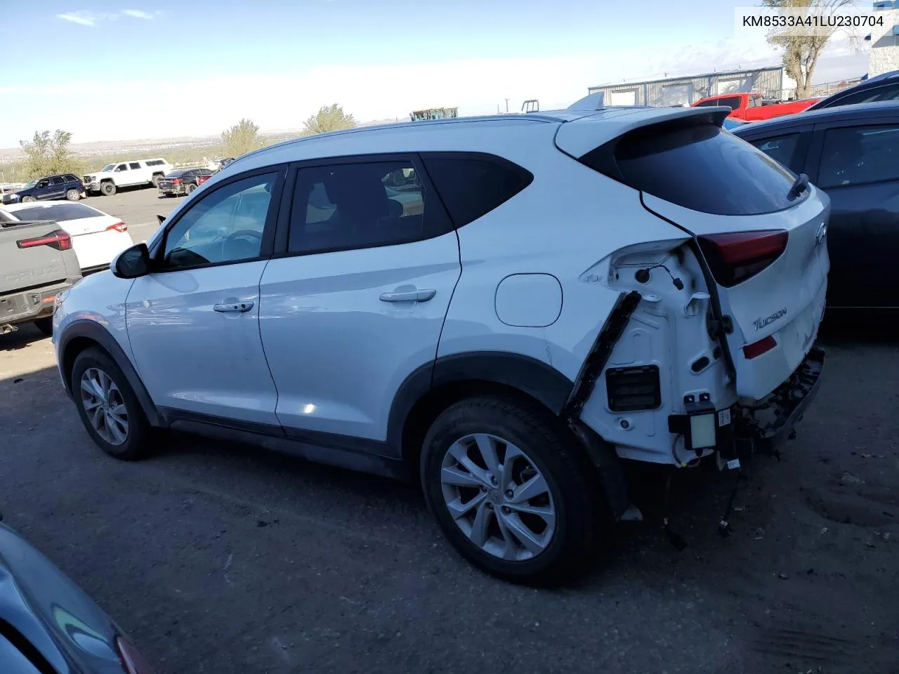 2020 Hyundai Tucson VIN: KM8533A41LU230704 Lot: 72562904