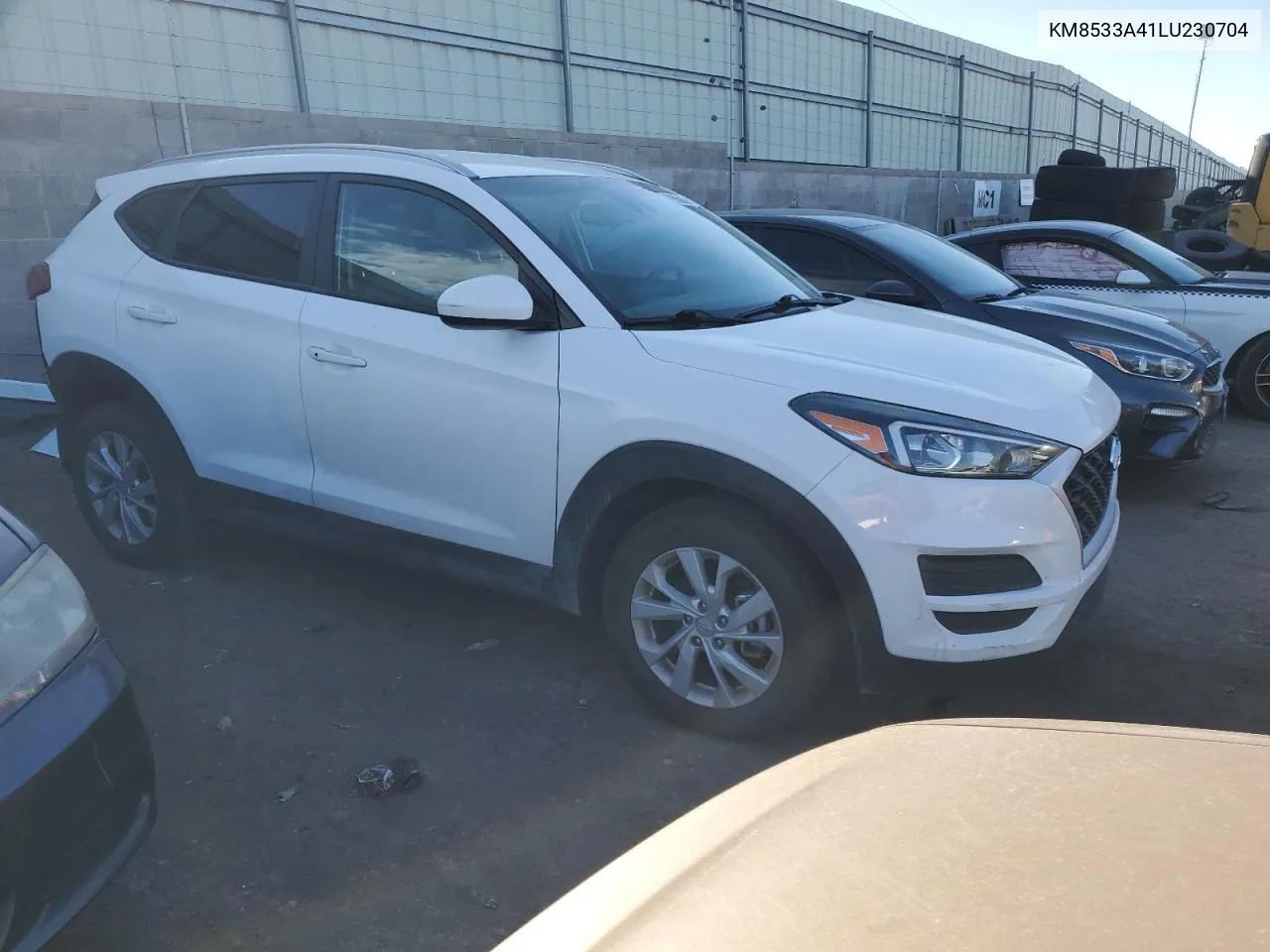 2020 Hyundai Tucson VIN: KM8533A41LU230704 Lot: 72562904