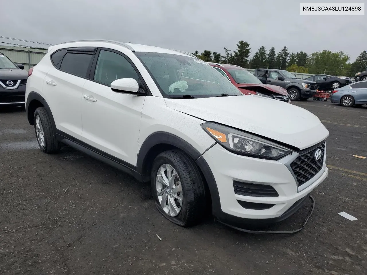 2020 Hyundai Tucson Limited VIN: KM8J3CA43LU124898 Lot: 73182694