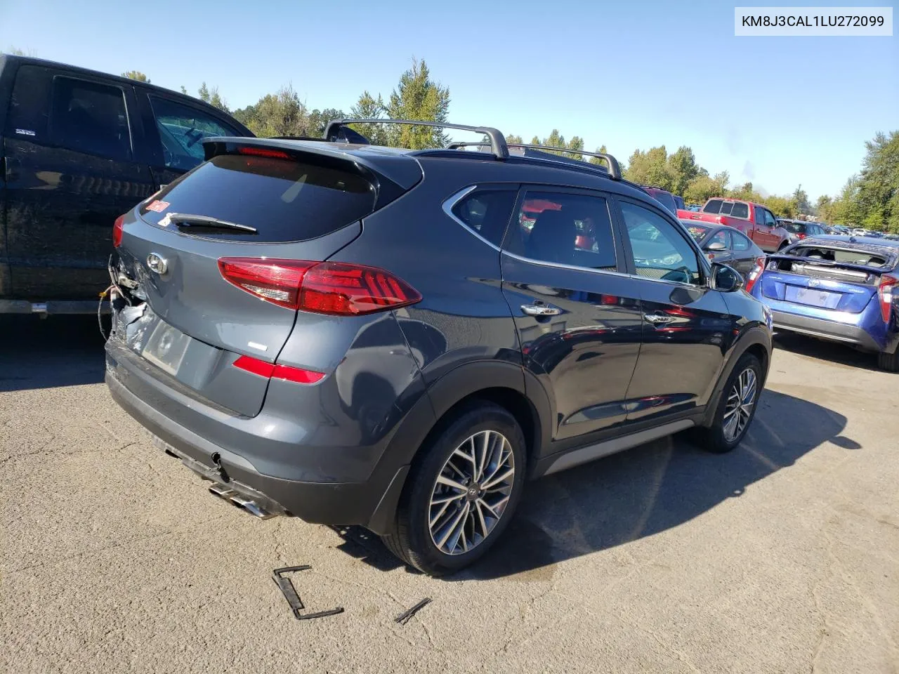 2020 Hyundai Tucson Limited VIN: KM8J3CAL1LU272099 Lot: 73435514