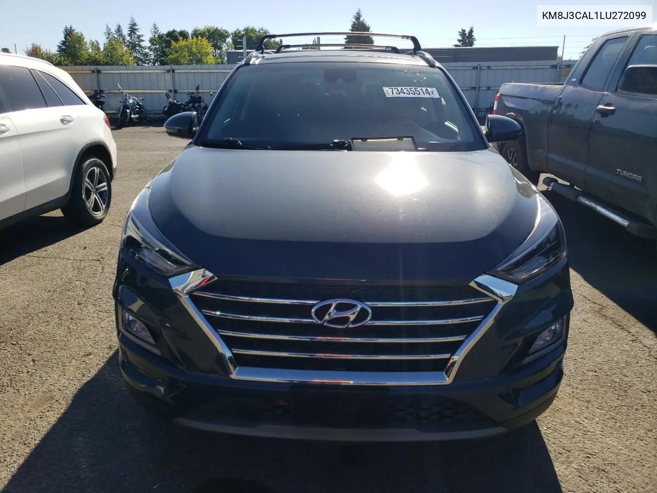 2020 Hyundai Tucson Limited VIN: KM8J3CAL1LU272099 Lot: 73435514