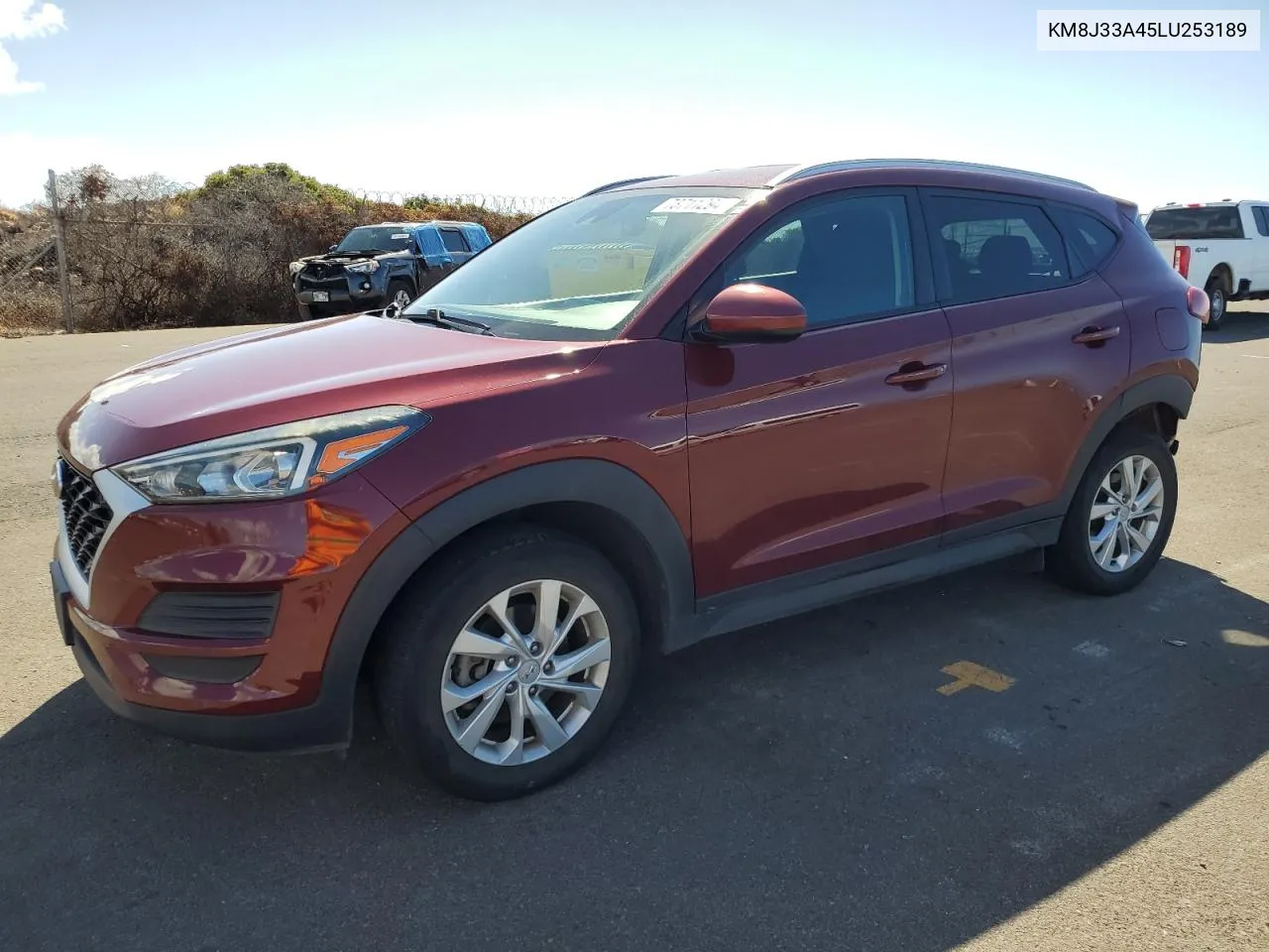 2020 Hyundai Tucson Limited VIN: KM8J33A45LU253189 Lot: 73711294