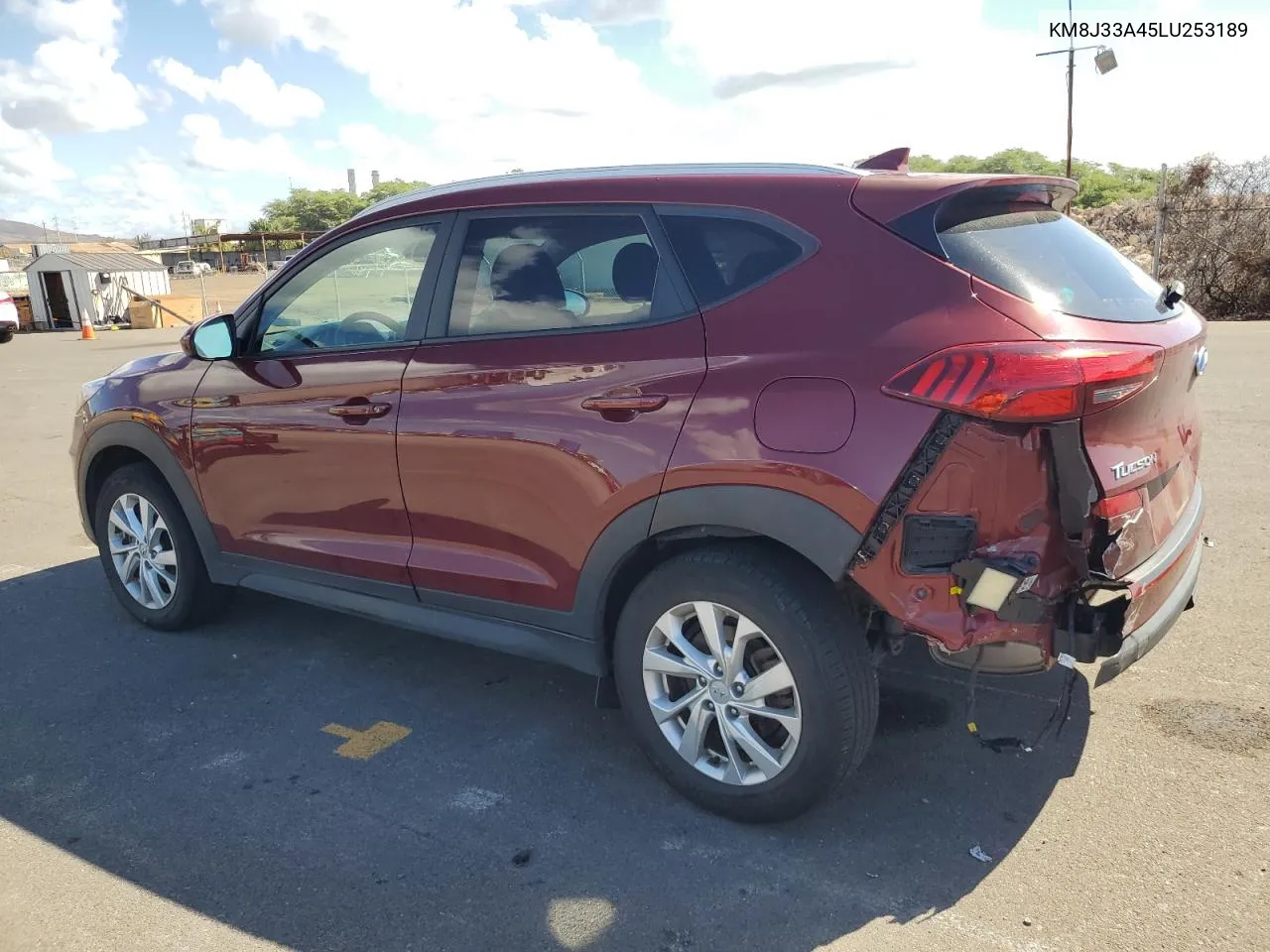 2020 Hyundai Tucson Limited VIN: KM8J33A45LU253189 Lot: 73711294