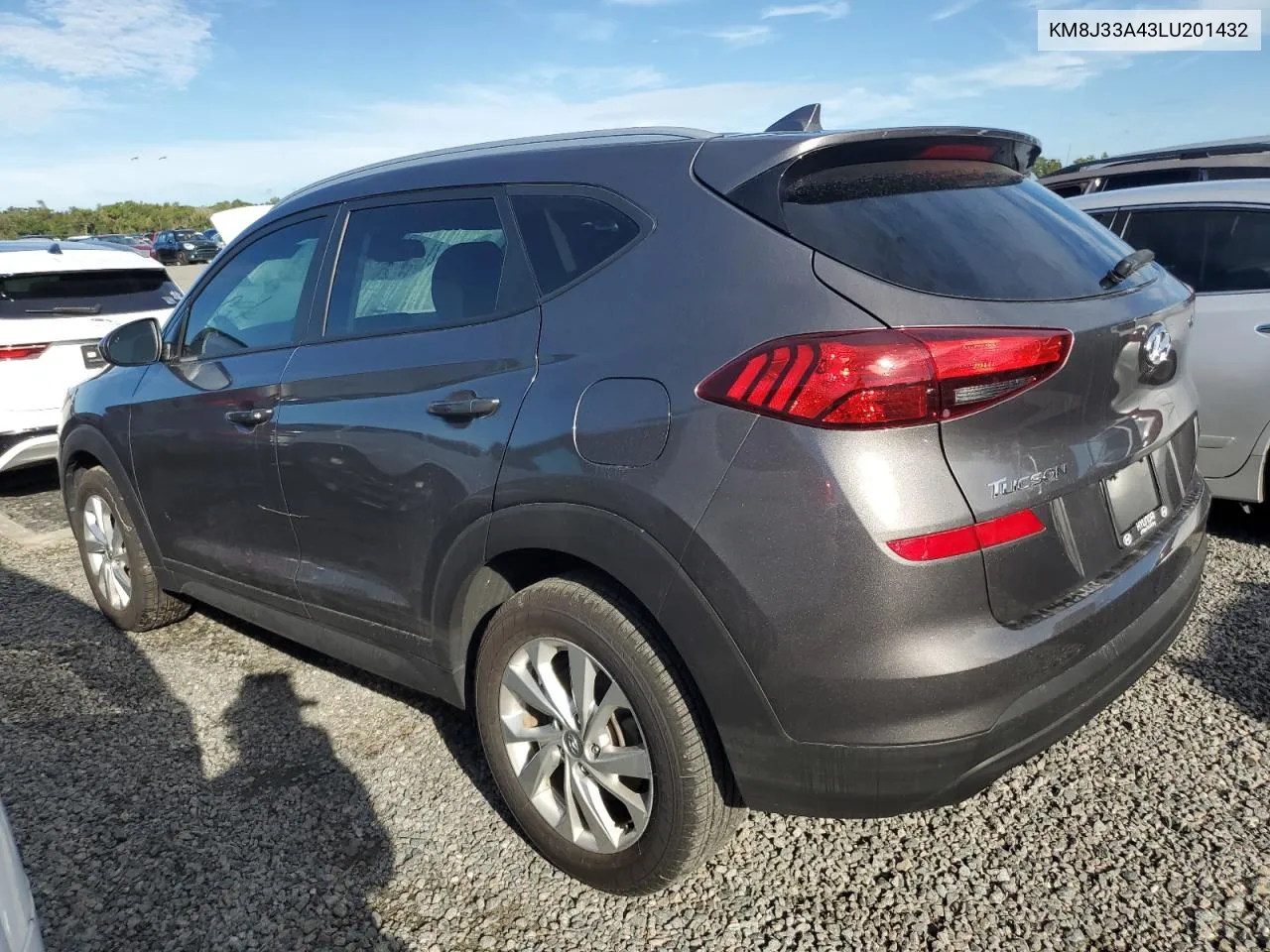 2020 Hyundai Tucson Limited VIN: KM8J33A43LU201432 Lot: 73892734