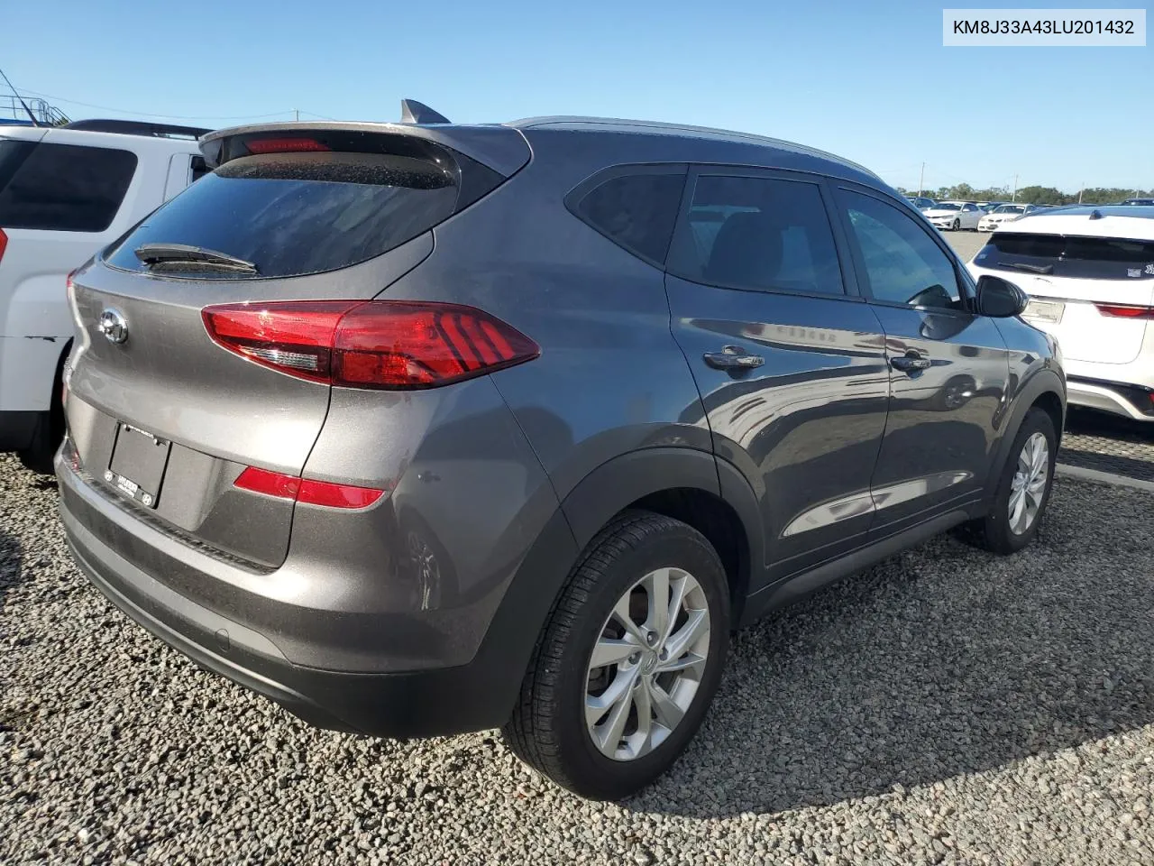 2020 Hyundai Tucson Limited VIN: KM8J33A43LU201432 Lot: 73892734