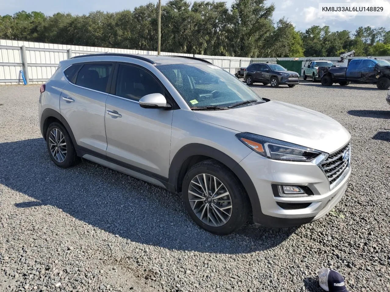 2020 Hyundai Tucson Limited VIN: KM8J33AL6LU148829 Lot: 73936394