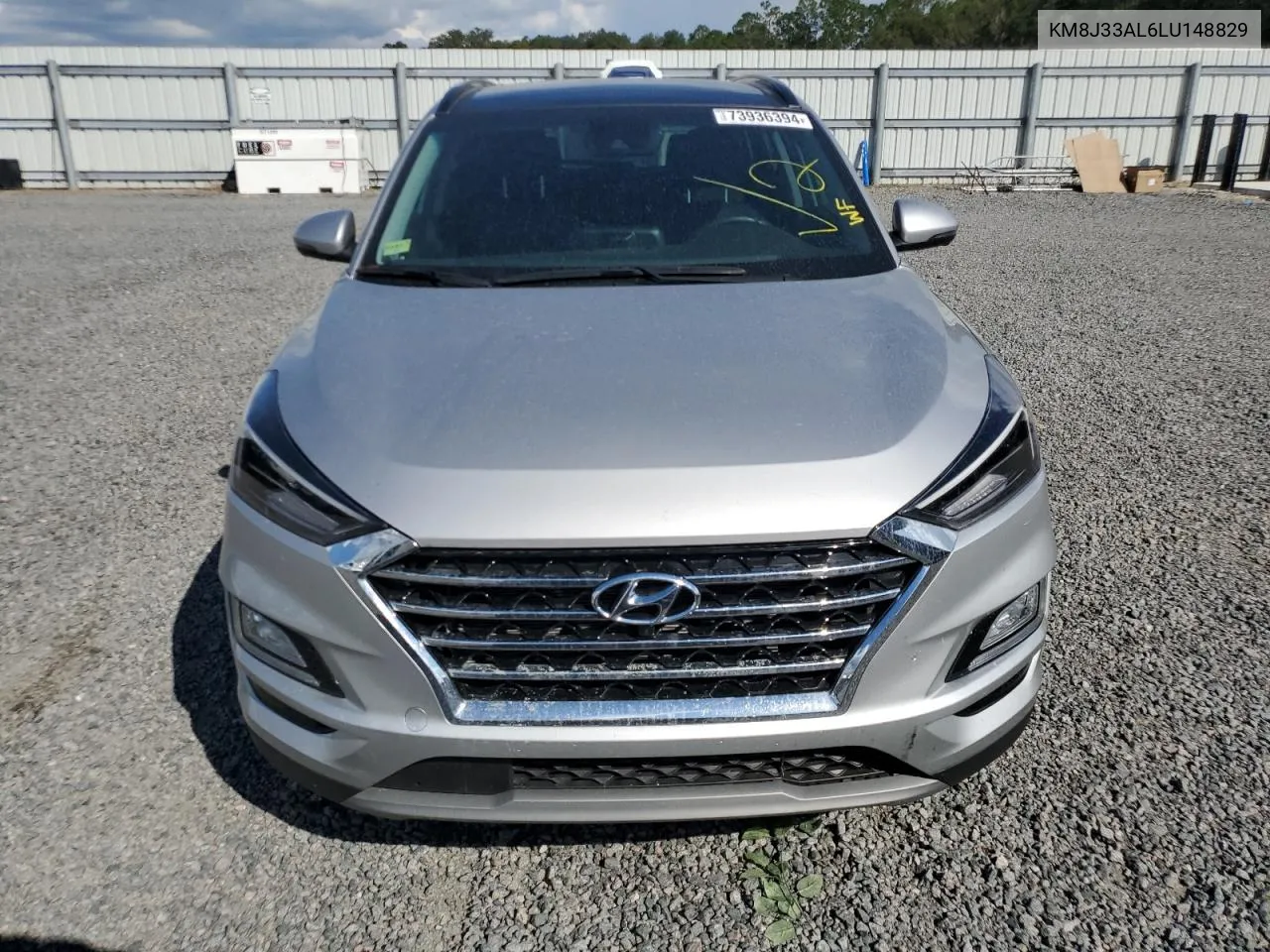 2020 Hyundai Tucson Limited VIN: KM8J33AL6LU148829 Lot: 73936394