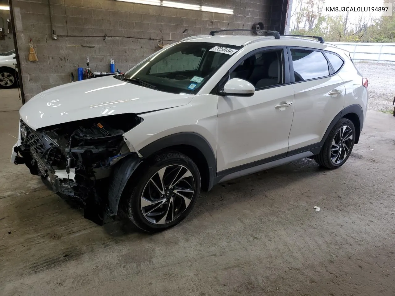 2020 Hyundai Tucson Limited VIN: KM8J3CAL0LU194897 Lot: 73955434