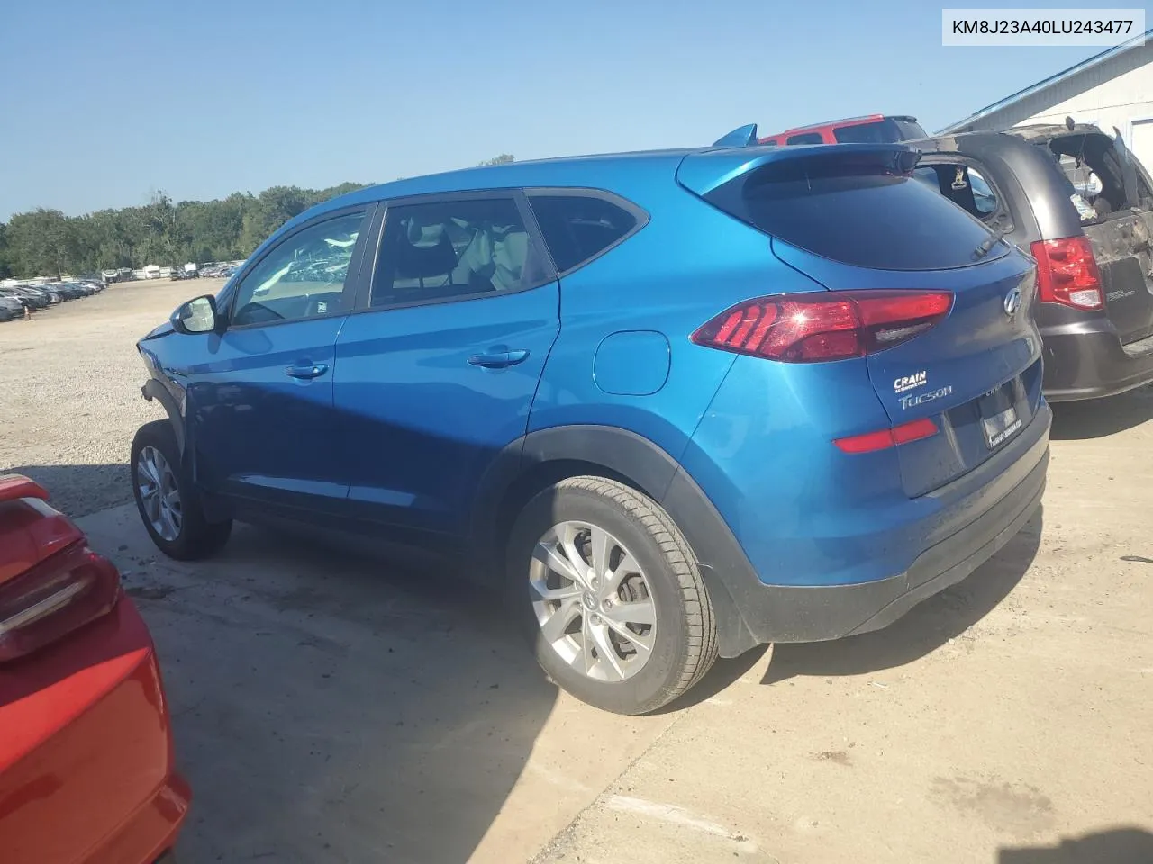 2020 Hyundai Tucson Se VIN: KM8J23A40LU243477 Lot: 74063374