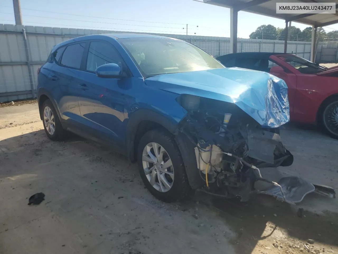 2020 Hyundai Tucson Se VIN: KM8J23A40LU243477 Lot: 74063374