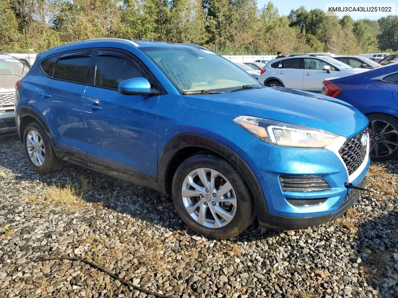 2020 Hyundai Tucson Limited VIN: KM8J3CA43LU251022 Lot: 74276454