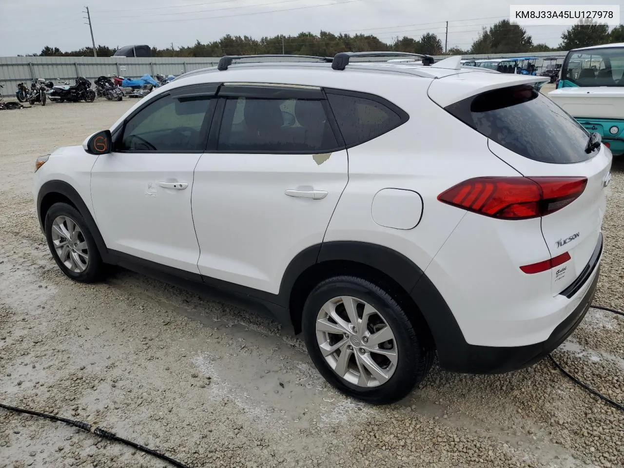 2020 Hyundai Tucson Limited VIN: KM8J33A45LU127978 Lot: 74279854