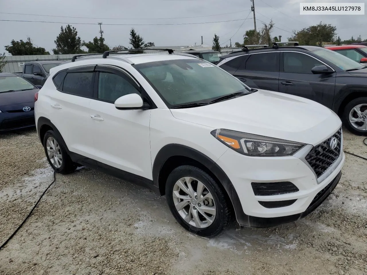 2020 Hyundai Tucson Limited VIN: KM8J33A45LU127978 Lot: 74279854