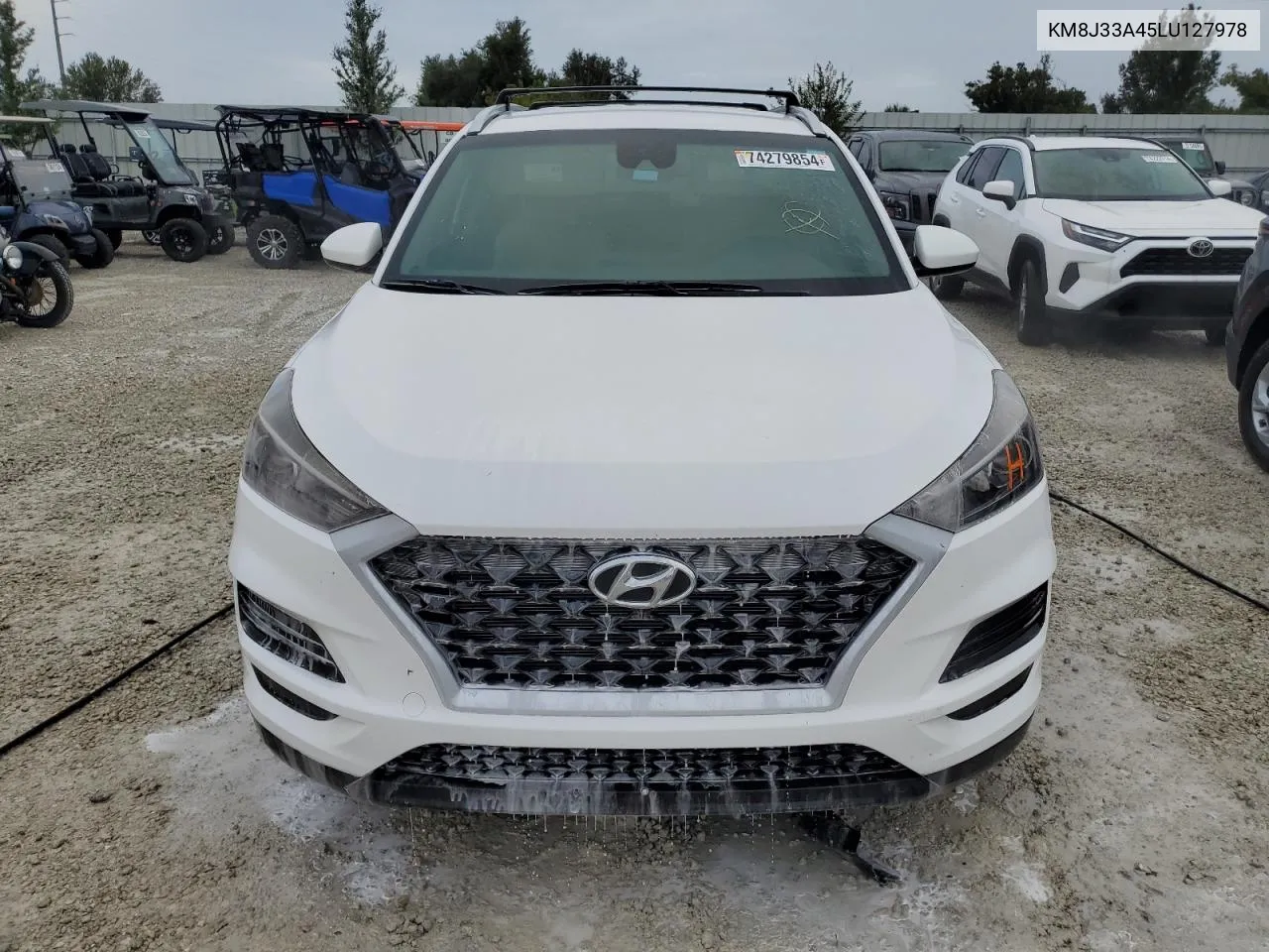 2020 Hyundai Tucson Limited VIN: KM8J33A45LU127978 Lot: 74279854