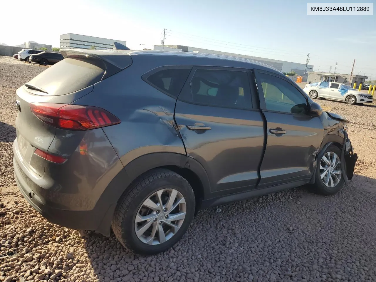 2020 Hyundai Tucson Limited VIN: KM8J33A48LU112889 Lot: 74320264