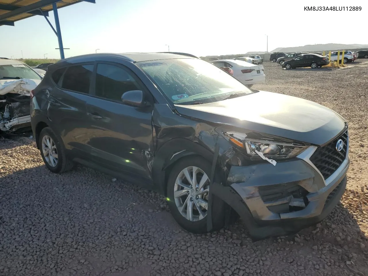 2020 Hyundai Tucson Limited VIN: KM8J33A48LU112889 Lot: 74320264