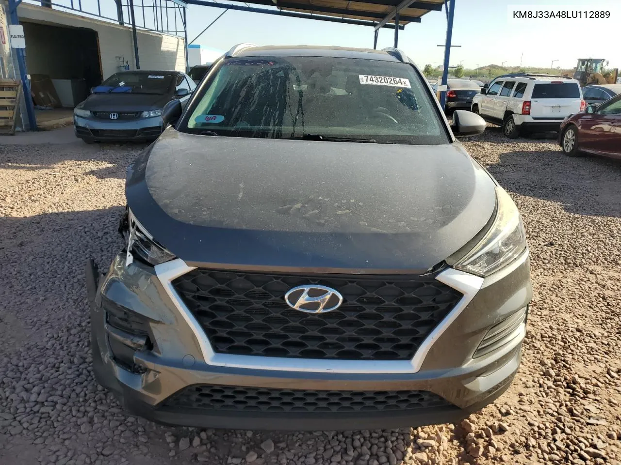 2020 Hyundai Tucson Limited VIN: KM8J33A48LU112889 Lot: 74320264