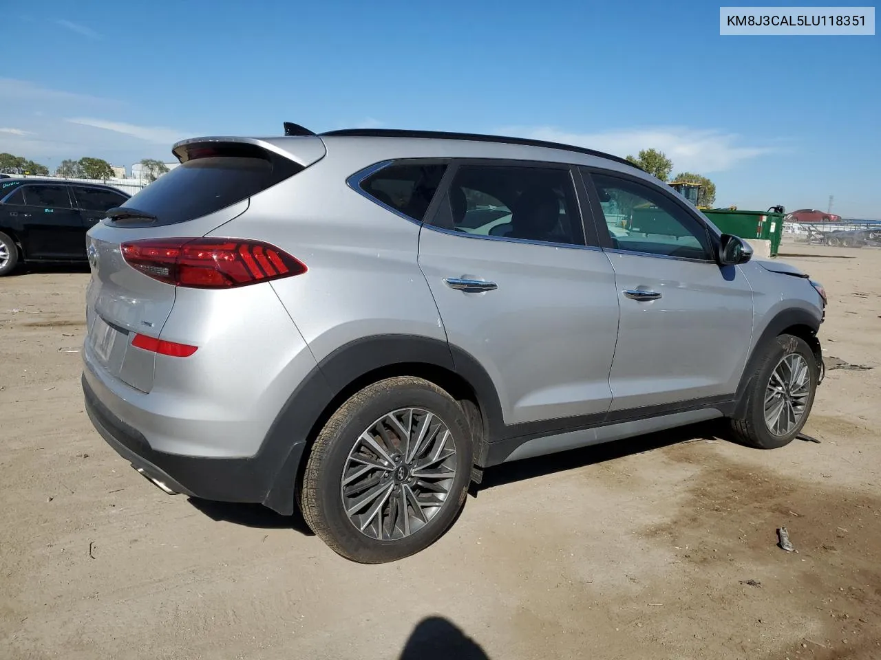 2020 Hyundai Tucson Limited VIN: KM8J3CAL5LU118351 Lot: 74589464