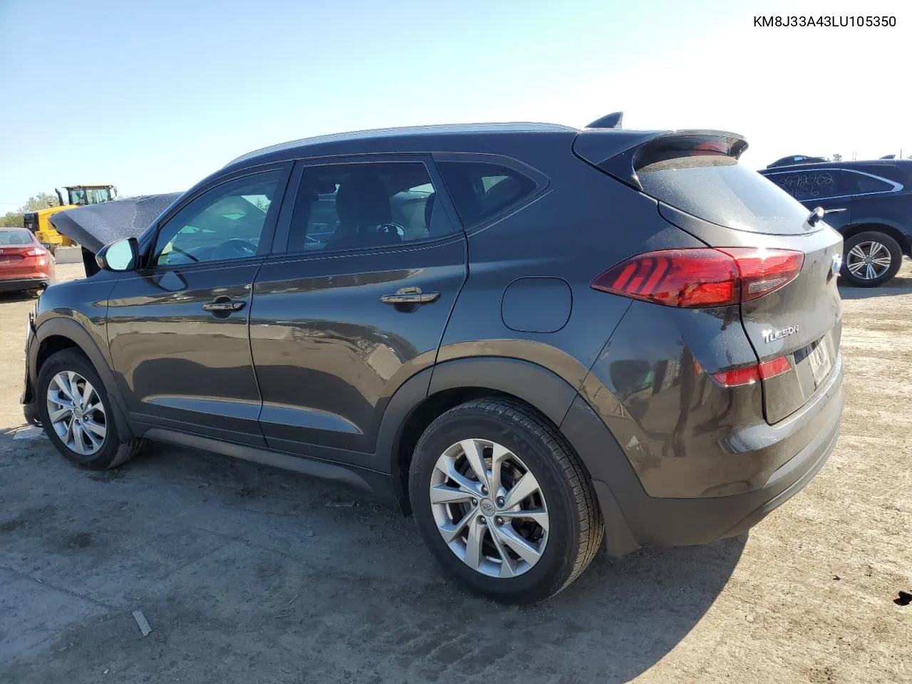 2020 Hyundai Tucson Limited VIN: KM8J33A43LU105350 Lot: 74640494