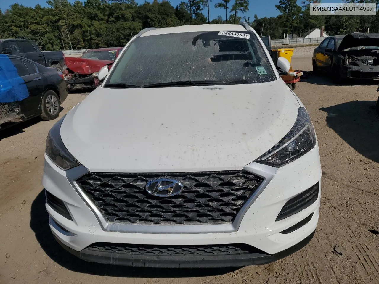 2020 Hyundai Tucson Limited VIN: KM8J33A4XLU114997 Lot: 74684164