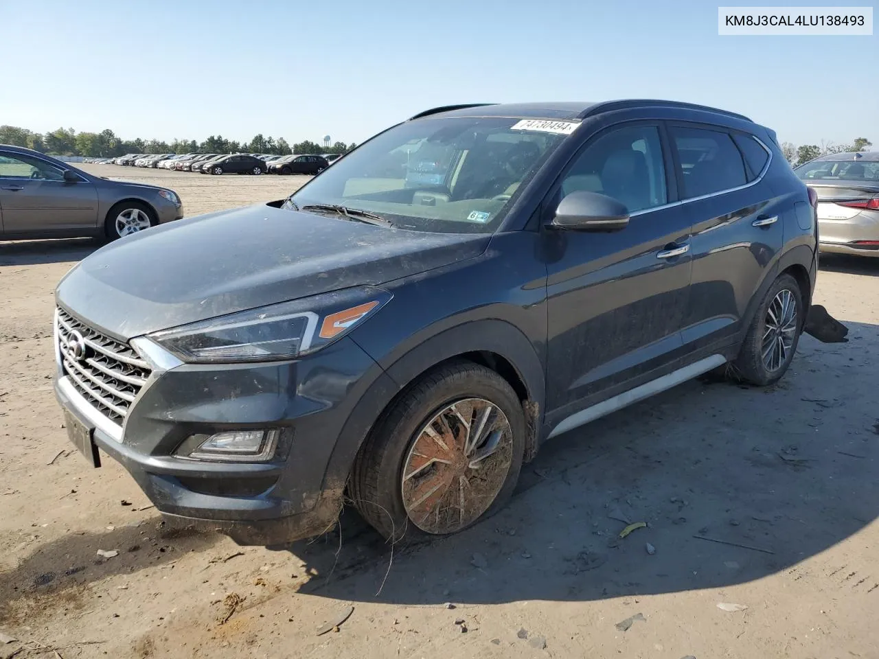 2020 Hyundai Tucson Limited VIN: KM8J3CAL4LU138493 Lot: 74730494